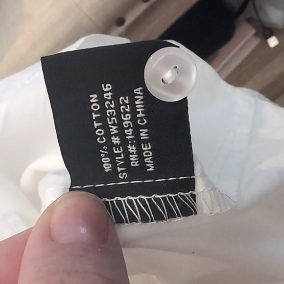 Walter Baker Oversized White Cotton Tunic - Picture 5 of 7